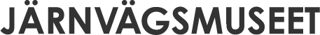 Järnvägsmuseets logotyp med länk till Järnvägsmuseets startsida 