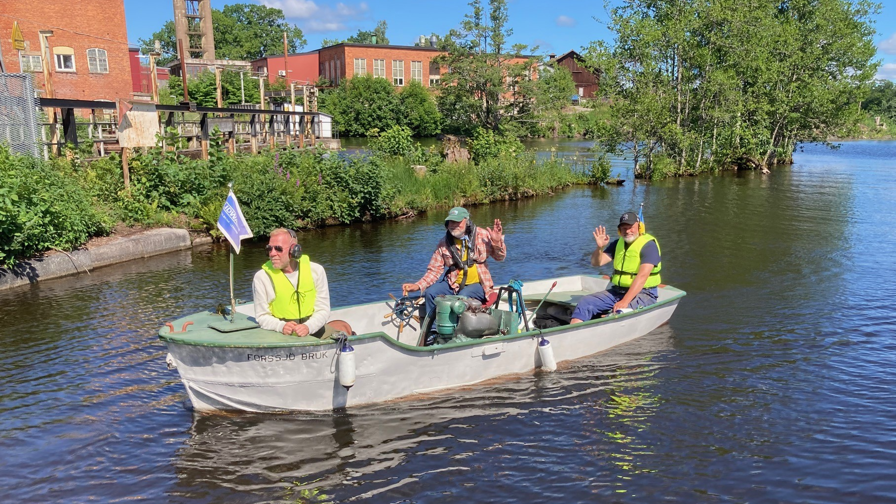 Fartyget Forssjö bruk.