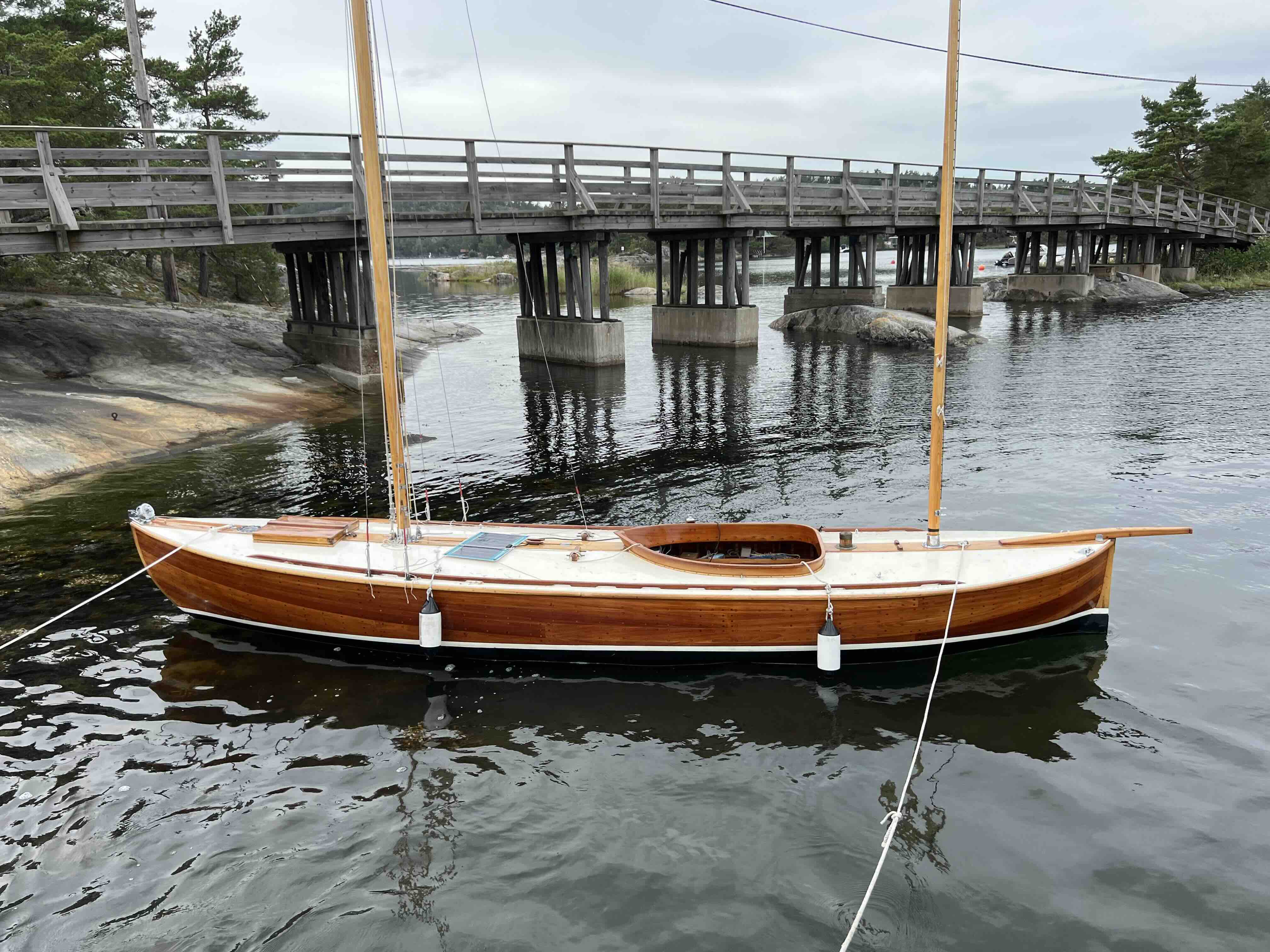 Runa - en fritidsbåt som k-märkts av Sjöhistoriska år 2026